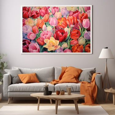 Tulip Acrylic Painting